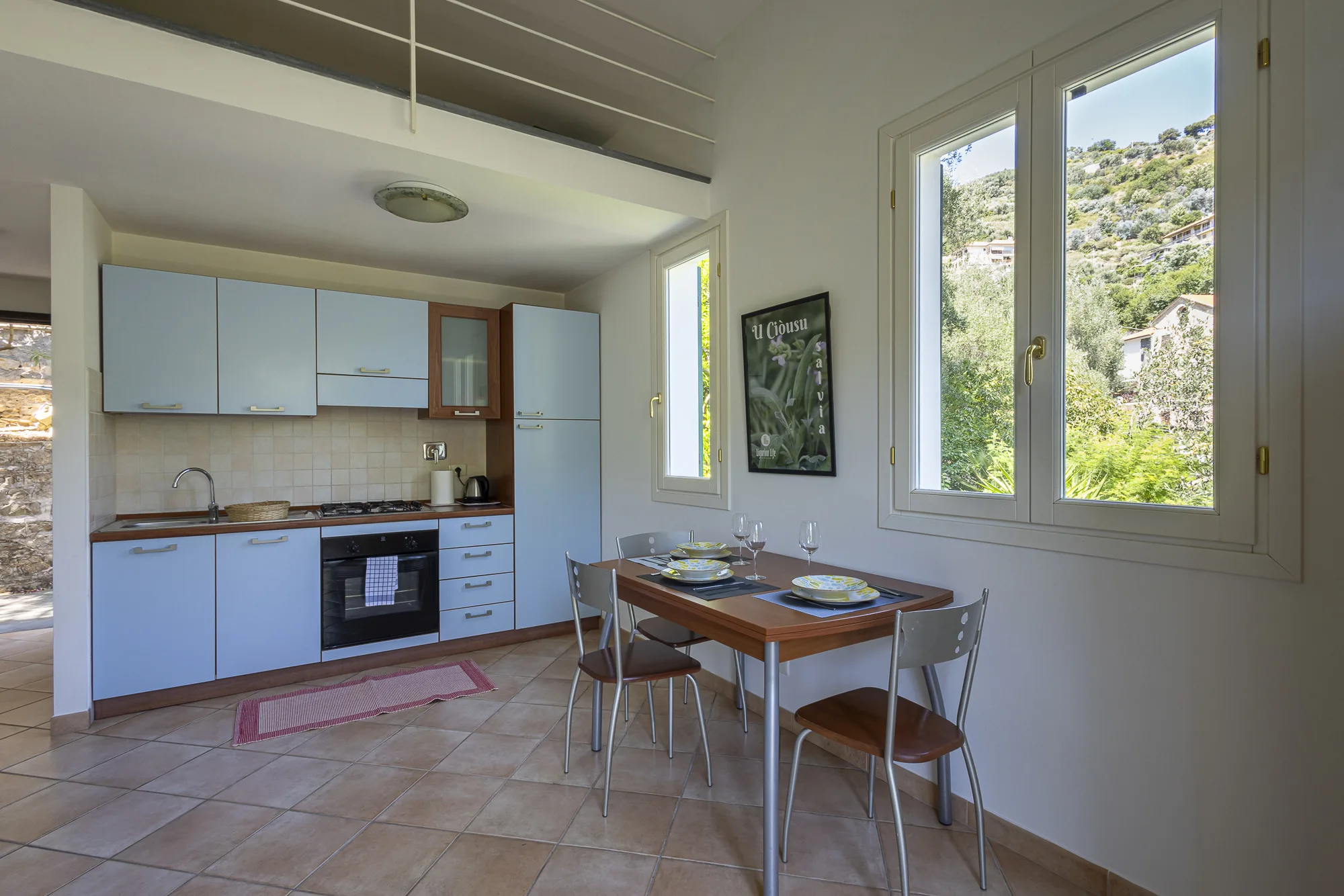 Salvia - Appartamento in Agriturismo U Ciousu - Vallebona